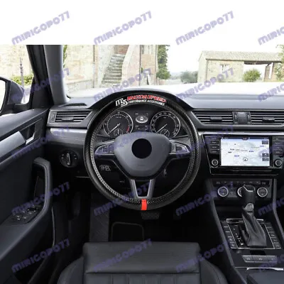 15  Diameter Car Steering Wheel Cover Carbon Fiber Style Look For MAZDA SPEED X1 • $24.12
