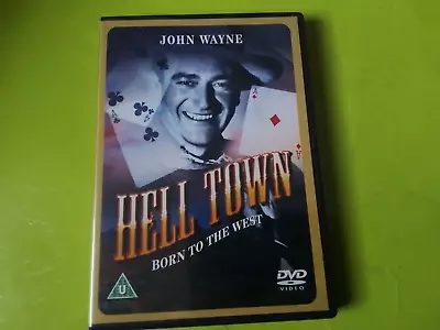 John Wayne  Hell Town   Dvd  Born To The West  Cowboy Western Film   Vgc • £2.73