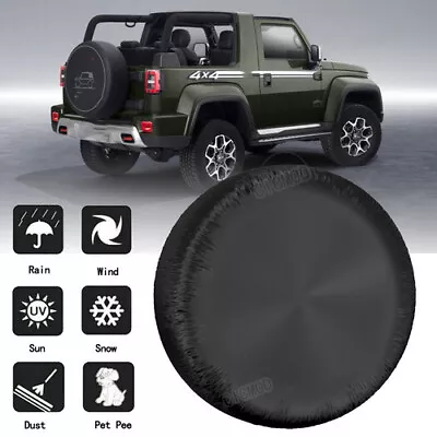 14  Spare Wheel Tire Tyre Cover Waterproof Heavy Duty Protector For Car SUV Van • $15.99