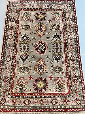 Rug 145 X 97cmLUXURY Chobi Afghan Kazak Rug JOHN LEWIS HANDMADE Wool Runner • £144