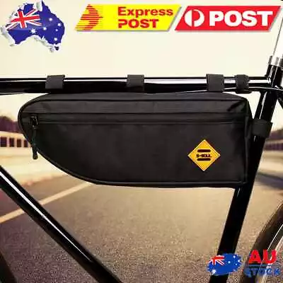 B SOUL Bicycle Triangle Bag Bike Frame Front Tube Bag Waterproof Cycling Pannier • $14.19