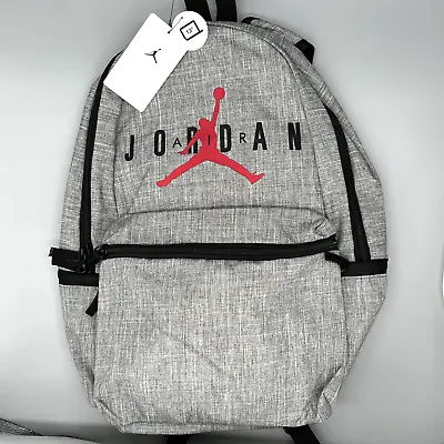 NWT - Nike Air Jordan Jumpman Carbon Heather Large Backpack 9A0462-GEH • $25.20
