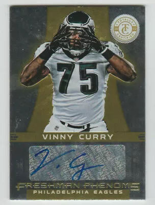 VINNY CURRY 2012 Totally Certified FRESHMAN PHENOMS Autograph SP RC AUTO #21/25 • $22.49