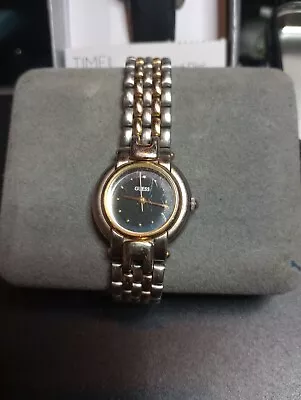 Vintage Guess Watch Ladies Small Gold And Silver Tone NEEDS BATTERY • $12.50