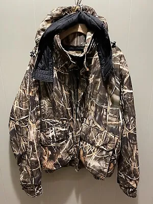 Ranger Hunting Ptarmigan Camo Jacket Duck Fowl Mens Sz XL Max4D • $44.75