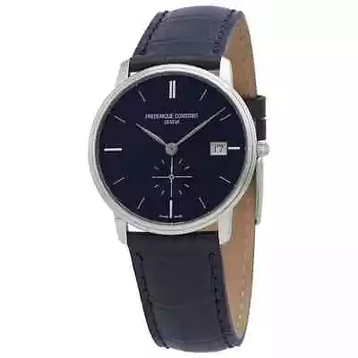 Frederique Constant Slimline Quartz Movement Blue Dial Men's Watch FC-245N4S6 • $533.11