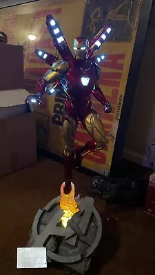 Iron Man MK85 Avengers End Game Iron Studios Deluxe Legacy Replica 1/4 Statue • $680