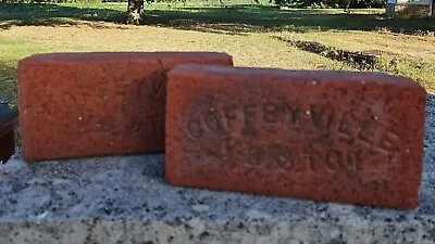 Rare Vintage Antique Coffeyille VB & T CO. Brick Coffeyville KS • $39.98