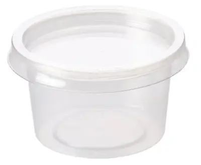 Bakery Direct 2oz 4oz 12oz 16oz Sauce Container/deli Pots & Lids - Recyclable • £11.25