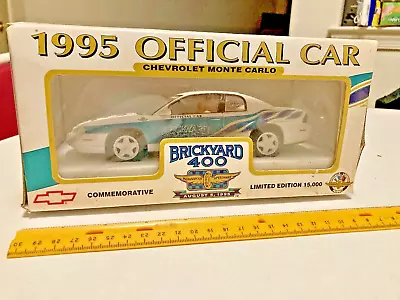 Limited Edition 1995 Chevrolet Monte Carlo Brickyard 400 Official Car 1:24 InBox • $14.95