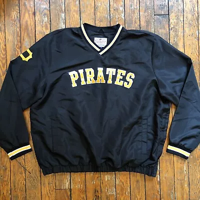 Vintage Pittsburgh Pirates MLB G-III Carl Banks Windbreaker Pullover Men 2XL XXL • $32