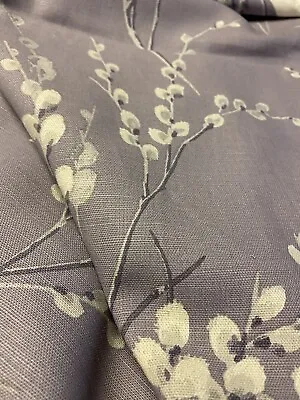 LAURA ASHLEY PUSSY WILLOW Iris FABRIC 2.15m • £33