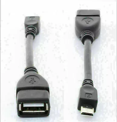 Micro USB 2.0 A Female To B Male Converter OTG Adapter Cable For Samsung HTC LG • $6.60
