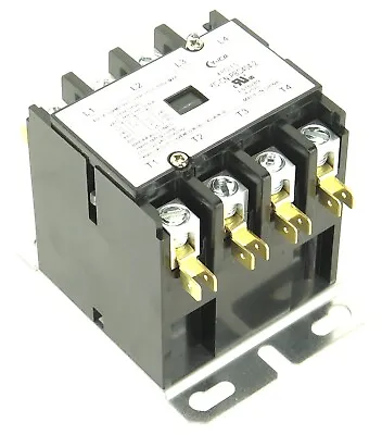 HEATING LIGHTING SA-4P-40A-277V Definite Purpose Contactor 40A 4Pole 277V Coil • $49.99