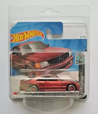 Hot Wheels 2024 Super Treasure Hunt '89 Mercedes-benz 560 Sec Amg Short Card • $190