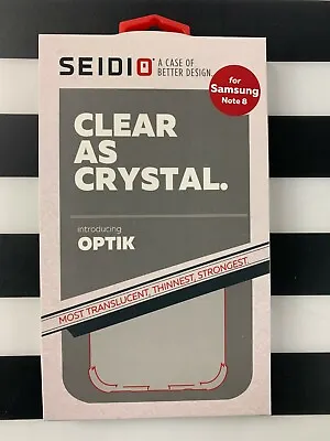 $14.99 • Buy SEIDIO OPTIK Case For SAMSUNG Galaxy NOTE 8 - Clear *N*E*W*