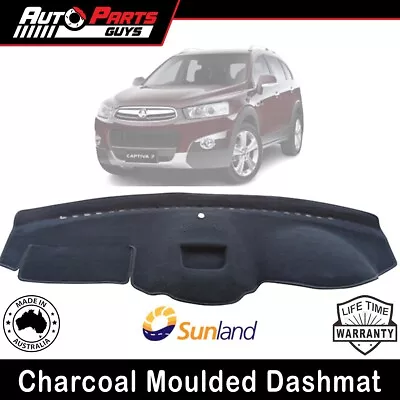 Fits Holden Captiva 7 CG With Coint Tray 2011 2012 - 2015 Charcoal Dashmat* • $89.99