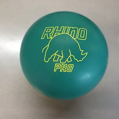 Brunswick Teal Rhino Pro  BOWLING  Ball 15  Lb New  In Box  #066a • $22.50