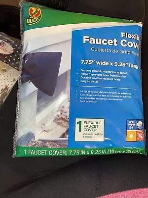 Duck Flexible Slip-On Insulated  Outdoor Faucet Cover Freeze Protector • £5.67