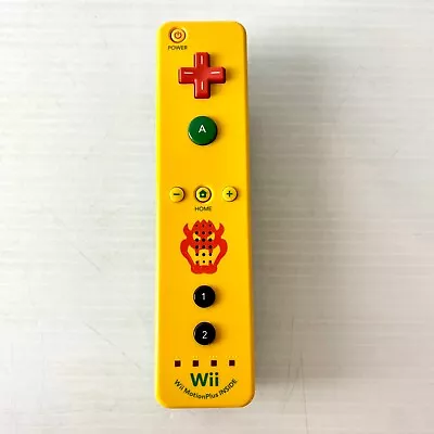 Genuine Bowser Nintendo Wii Motion Plus Remote Controller - Tested & Working • $68.88