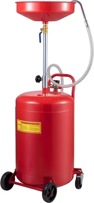 $285.87 • Buy Waste Oil Drain Tank 20 Gallon Portable Oil Drain Air Operated Drainer Oil Chang
