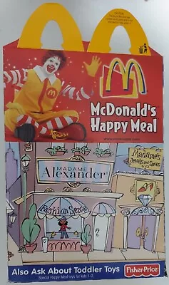 McDonald’s Madame Alexander Empty Happy Meal Container Dolls Came In   2002 Used • $3