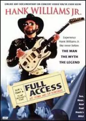 Hank Williams Jr.: Full Access - At Home And In Concert: Used • $15.28