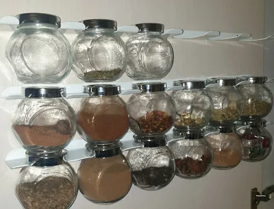 Ikea Rajtan Spice Herb  Bottles SPICE RACK • £20