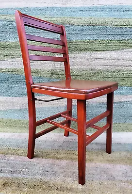 Ermet Products Co Mid Century Modern  Trump Bridge Set  Card Table Folding Chair • $89.98