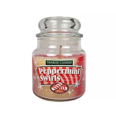 Rare Yankee Candle Peppermint Swirls  Cranberry Peppermint Jack Frost Retired • £27.02