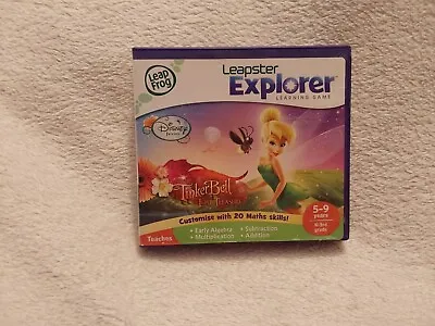 LeapFrog Leapster Leappad Explorer Tinkerbell And The Lost Treasure Game Age 5-9 • £13