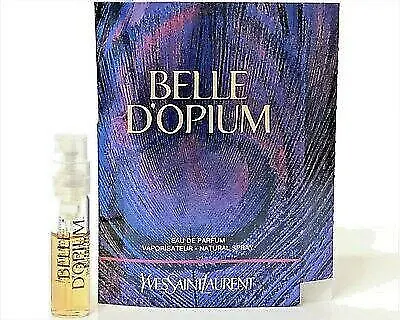 $9.90 • Buy Belle D'Opium Yves Saint Laurent SAMPLE VIAL PERFUME 1.5ML FREE POST TRY SIZE