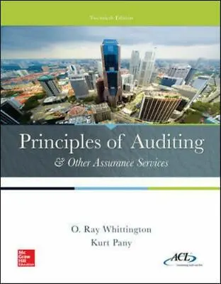 $48.84 • Buy Principles Of Auditing And Other Assurance Services 20/e By Whittington   73019