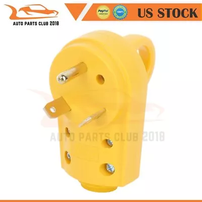 30 Amp RV Female Plug Replacement Receptacle Plug Male Power Cord Grip Handle • $11.09