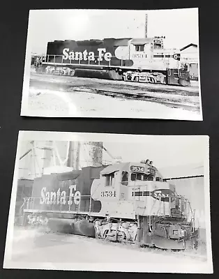 2 Diff Atchison Topeka & Santa Fe Railway Railroad ATSF #3534 GP38 Electromotive • $28.86