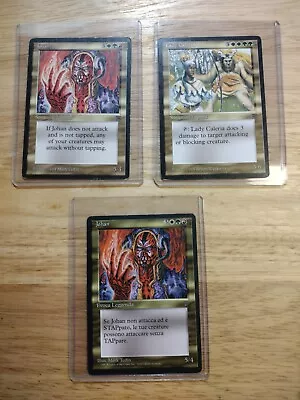 Old Vintage Magic The Gathering Cards Legends Gold Multicolor Legendary  • $49