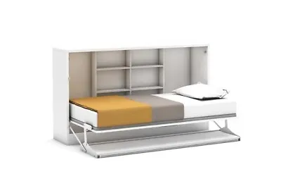 Diva Life Desk Combo WallBed - Single Hidden Bed Murphy Bed Complete Solution • £1134