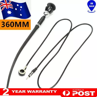 36CM Black Rubber Radio Antenna Duck AM/FM UHF Antenna For 4X4 Car Caravan Truck • $16.62