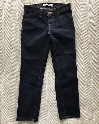 J Brand Capri Cropped Jeans Leggings Jeggings Dark Wash Denim Sz 25 Starless EUC • $21.09