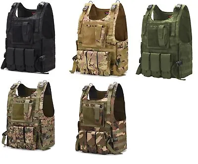 Tactical Scorpion Gear: Body Armor Plates Bearcat MOLLE Vest Carrier • $44.95