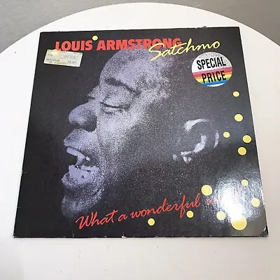 Louis Armstrong/Satchmo : What A Wonderful World/1988 Verve LP 837 786 1 • £12.50