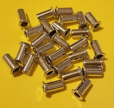  6-32 Aluminum  Flange Nutserts Rivet Nut Rivnut Nutsert Pack Of 25 • $8
