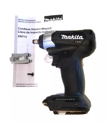 Makita 18V Sub-Compact Cordless 3/8  Sq. Drive Impact Wrench # XWT12 Black • $118.50