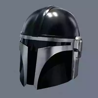 Mandalorian Helmet SCA LARP Medieval Helmet Halloween Costume Theater Handmade • $99.99