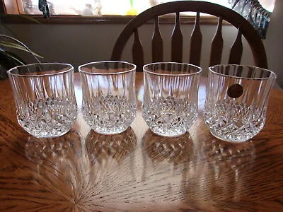 Double Old Fashioned Longchamp Cristal D'Arques  - Set Of 4  • $19.99