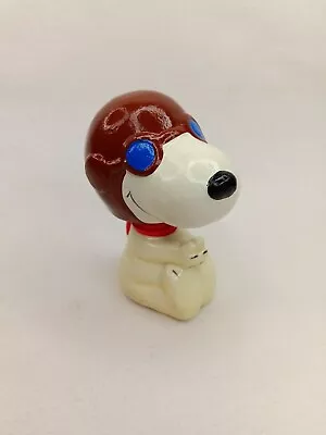 Vintage 1966 Peanuts Snoopy Flying Ace Red Baron Bobble Head Nodder • $29.99