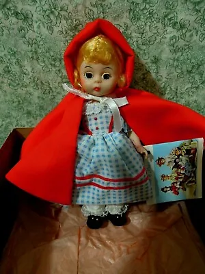 LC-1446  Madame ALEXANDER:  RED RIDING HOOD  Storybook - Vinyl Doll  8  Tall   • $6.50