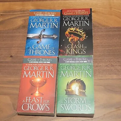 Game Of Thrones 4 Book Set (Song Of Ice And Fire) George R. R. Martin PB • $19.95