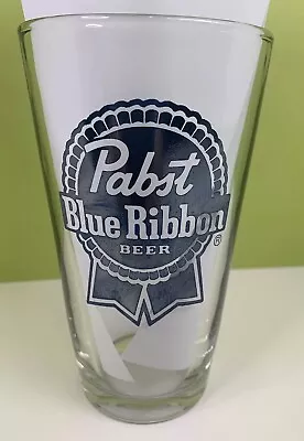 Pabst Blue Ribbon Glass Beer Mug/Stein 1 Pint Blue Ribbon Logo Chilled Frosty • $7.54