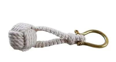 Nautical Turks Knot Key Chain Key Holder With Shackle Key Rings Boat Key Ring • $7.95